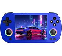 RG40XX H Console de Jeu Portable rétro avec Joystick RVB, écran IPS 4 Pouces, Carte TF 64 G intégrée et 5571 Jeux, Prend en Charge WiFi Blueto (Bleu, 64 G)
