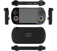 RG40XXH Console de Jeu Portable, écran IPS de 4", 5000+ Jeux rétro avec Système Linux Open Source, Carte TF 64GB, Batterie 3200 mAh(Black)