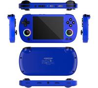 RG40XXH Console de Jeu Portable, écran IPS de 4", 5000+ Jeux rétro avec Système Linux Open Source, Carte TF 64GB, Batterie 3200 mAh(Blue)