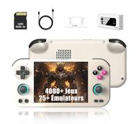 RG476H Console de Jeux Rétro Portative 128Go, Fonction de support IA, Émulateur portable Android 13 avec 4000+ Jeux 25+ Émulateurs, Écran 4,7 pouces LTPS In-Cell, WiFi Bluetooth Sortie TV HD (Gris)