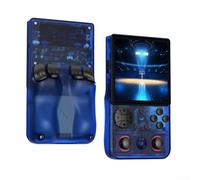 RG4ZB Console de jeu portable avec 15 000 jeux rétro, écran IPS de 4", fente pour carte TF prenant en charge l'extension de 512 Go et haut-parleur haute fidélité 1 W (bleu)