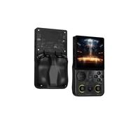 RG4ZB Console de jeu rétro, carte TF 64 Go intégrée, prend en charge plus de 23 jeux d'émulateur grand public et plus de 18 000 jeux classiques, lecteur vidéo 4 K HD IPS 4 pouces, batterie 3000 mAh