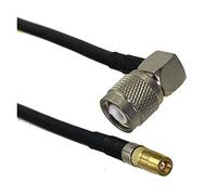 RG58 TNC Mâle brancher angle droit à SMB Jack femelle droite Rf Terminaux de câble cavalier coaxial Pigtail 6 pouces ~ 10m(6FT (2M))