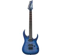RGA42FM-BLF Blue Lagoon Burst Flat Axe Métal - moderne