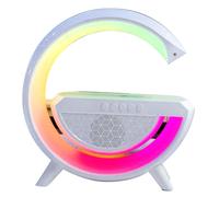 RGB BT Speaker Alarm Clock 3 in 1 Wireless Charge