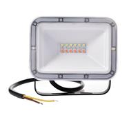 RGB Landscape Lamp LED Flood Light with Remote Control IP65 Waterproof Super Bright Security Lights Outdoor Floodlight for Yard, Garden, Playground, Basketball Court (Color : 10W, Size : 4pieces)
