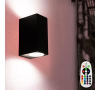 V-TAC Applique Murale Solaire 9W avec CCT 3-en-1 IP65 Corten