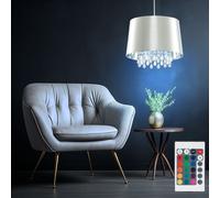 RGB LED Couvercle Lampe Intensité Variable la Vie Chambre Cristal Télécommande