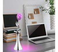 RGB LED Déco Lampe Fleur Ess Chambre Nacht - Changement de Couleur Design Rose