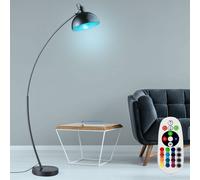RGB LED Lampadaire Ess Chambre Changement de Couleur Arc Or Télécommande