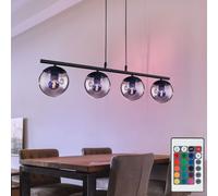 RGB LED Luminaire Suspendu Fumée Changement Bille Couvrir Lampe Dimmable Verre