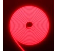 RGB Neon Ruban LED, 220V 288 LEDs/M, Etanche ip65 COB Flexible Étanche Découpable Silicone Bandeau Lumineuse Led pour Intérieur/Extérieur DIY Décoration
