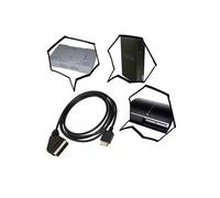 RGB péritel Câble USB pour Sony Playstation PS1 / PS2 / PS3 TV câble AV pour console européenne PAL