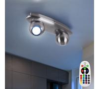 RGB Plafonnier LED la Vie Ess Chambre Projecteur Spot Bille Lampe Télécommande