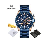 (RGBE BOX) Montres de mode pour hommes de luxe originales classiques à quartz horloge analogique chronographe