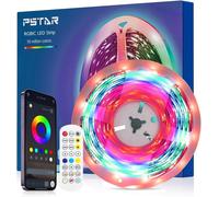 RGBIC LED Strip 2 m,Dreamcolor LED TV Backlight for 40 to 60 inch TVs,USB LED Built-in IC Lighting,Applications and Remote Control,Music Sync for TV Room Decoration