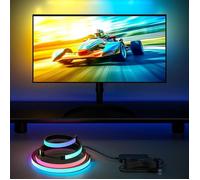 RGBIC Rétroécirage pour écran PC de 27,bande lumineuse LED RGBIC synchronisée avec couleur de écran 27 pouces BANDE LED