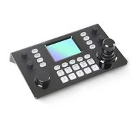 RGBlink Contrôleur PTZ multi-protocole avec écran LCD 3,49", PoE, NDI 5.5 et joystick à capteur Hall-Sensor, prise en charge de caméra 255, VISCA/PELCO-D/P, RS485/422/232 - Idéal pour le culte, les