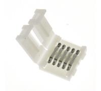RGBW Clip - Connecteur pour bande LED RVB 10 mm + W - Connecteur pour 10 mm 5 broches (PIN) RVB + bandes blanches