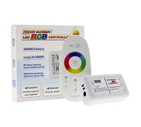 RGBW RVB 4 broches 5 broches LED 2,4 GHz RF sans fil écran tactile télécommande 5050SMD 3528 RGBWW RGBCW bande LED ampoule LED (contrôleur RVB 2,4 G)