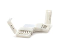 RGBW SMD5050 Connecteur à clip pour bande LED RVB 5 broches Blanc 10 mm