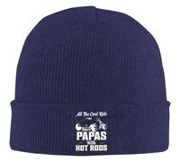 RGCRGF Chapeau Chaud en Hiver, Tous Les Enfants Cool Ont des Papas avec des Hot Rods Tuque d’Hiver Chapeau en Tricot Chaud Casquettes de Ski Casquettes de Chimio