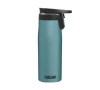 rge Flow Coffee & Travel Mug Isulate Isulled Inoxydless Steel - Base de silicium antidrapant - Fonctionnement facile une main - Lagon de 20 oz