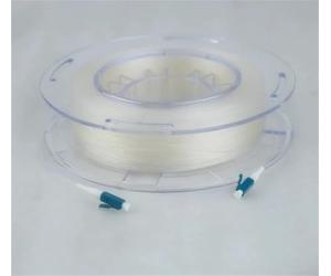 RGFDLJN Câble à Fibre Optique Transparent d'intérieur LC-LC, Tambour de 5 à 500 m, G657A2, Cavalier monomode FC/UPC Invisible, monoconducteur, 10 m, 50 m, 100 m, 200 m, 30 m(40m 2pcs with Drum)