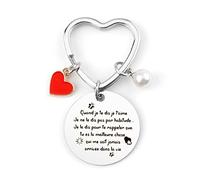 RGHSZ Cadeau Maman,Porte Clé Maman - Noel,Bonne Fete,Anniversaire,Naissance,Future - Moins De 10 Euros,Petit Cadeau Pas Cher