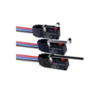 RGKYFUKL Micro-Interrupteur étanche IP67, Petit Interrupteur de Fin de Course 5L1B-1M/5L2A/5L3-3M, Un Ouvert et Un fermé avec Interrupteur à Bouton-Poussoir à Rouleau(ZC-D2VW-5L3-1M)