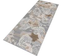 Rglxing Tapis de Cuisine Devant Evier Antidérapant Lavable 40X100CM Tapis de Passage Gris - Brun Long Tapis de Sol Tapis d'entrée intérieurs Paillasson pour Couloir Salon Chambre au Metre