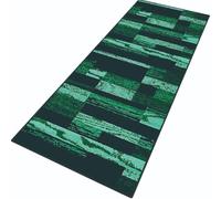 Rglxing Tapis de Cuisine Devant Evier Antidérapant Lavable 40X400CM Tapis de Passage Vert Noir Long Tapis de Sol Tapis d'entrée intérieurs Paillasson pour Couloir Salon Chambre au Metre