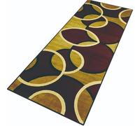 Rglxing Tapis de Cuisine Devant Evier Antidérapant Lavable 60X160CM Tapis de Passage Couleur Fauve Long Tapis de Sol Tapis d'entrée intérieurs Paillasson pour Couloir Salon Chambre au Metre
