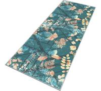 Rglxing Tapis de Cuisine Devant Evier Antidérapant Lavable 70X280CM Tapis de Passage Vert Long Tapis de Sol Tapis d'entrée intérieurs Paillasson pour Couloir Salon Chambre au Metre