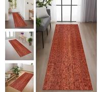 Rglxing Tapis de Cuisine Devant Evier Antidérapant Lavable 70X90CM Tapis de Passage Caramel Violet TapisCouloir Moquette Anti-Taches d'entrée intérieurs Paillasson pour Couloir Salon Chambre