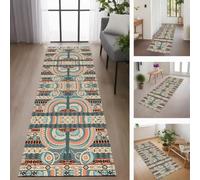 Rglxing Tapis de Cuisine Devant Evier Antidérapant Lavable 90X180CM Tapis de Passage Ondulation Long Tapis de Sol Tapis d'entrée intérieurs Paillasson pour Couloir Salon Chambre au Metre