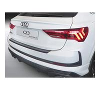 RGM Protection de seuil arrière (ABS) compatible avec Audi Q3 (F3N) Sportback 2019- Noir