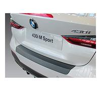 RGM Protection de seuil arrière (ABS) compatible avec BMW G22 Série-4 Coupé 'M' Sport & M4 2020- Noir