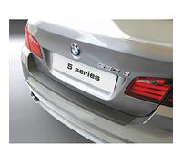 RGM Protection de seuil arrière (ABS) compatible avec BMW Série 5 F10 Sedan 2010-2016 Noir