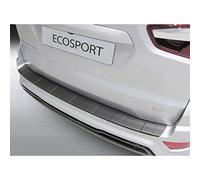 RGM Protection de seuil arrière (ABS) compatible avec Ford Ecosport Facelift 2018- Noir 'Ribbed'