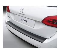 RGM Protection de seuil arrière (ABS) compatible avec Peugeot 308 SW 5/2014- Noir