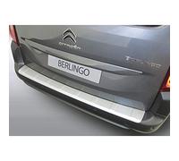 RGM RBP311R Protection de seuil de coffre Arrière noir | compatible avec Citroën Berlingo Multispace / Peugeot Rifter / Opel Combo Tour (MPV) 2018- Noir 'Ribbed'