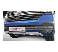 RGM Spoiler avant 'Skid-Plate' sur mesure | compatible avec Volkswagen Transporter T6.1 2020- Argent (ABS)