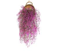 RGOEMHJ 1PC Flower Planter Wall Hanging Wicker Rattam Basket Garden Vine Pot Indoor Plants Holder pour fruits et légumes(MULTI)