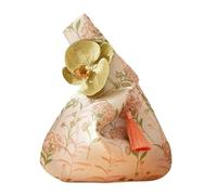 RGOEMHJ Sac de poignet avec pompon, pendentif fleur, accessoires, sacs à main tempérament, cadeaux mariage, fête bonbons pour ranger cosmétiques, portefeuilles(Pink)