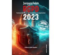 Rgpd 2023 Traitement des données personnelles dans les organisations - Jacques Folon - Corporate Copyright - broché - Etude