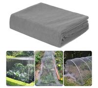 RGQSUN T0215 Moustiquaire de Jardin en Maille de 39 x 10 m, pour la Chasse, Les Oiseaux, la Chasse, Les Plantes aveugles, Gris, 3 x 12 m