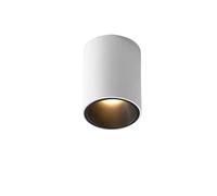 RGTTF11HF IP65 LED étanche Downlight plafonniers lampe de vie éclairage nordique for cuisine allée Spot lumière monté en Surface(Neutral Light 4000k,White and Black)