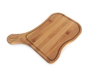 RGV 701861 Planche à découper pour trancheuses électriques, pieds antidérapants, 300 x 242 mm, bois naturel bambou