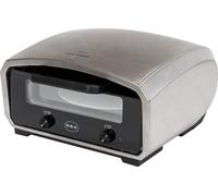 RGV Vulcano Four à Pizza Electrique 33cm 2100W 450°C Noir et Acier Inoxydable Minuterie Digitale